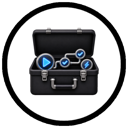 View projects in the Actions Toolbox Actions Toolbox